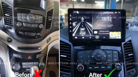 Màn hình DVD Android xe Chevrolet Orlando 2011 - 2018 | Gotech GT8 